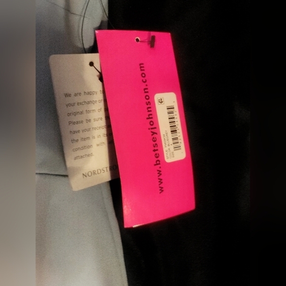 Betsey Johnson Scuba Crepe Sleeveless Midi Dress - Blue Grey - NWT 4 - Picture 8 of 15